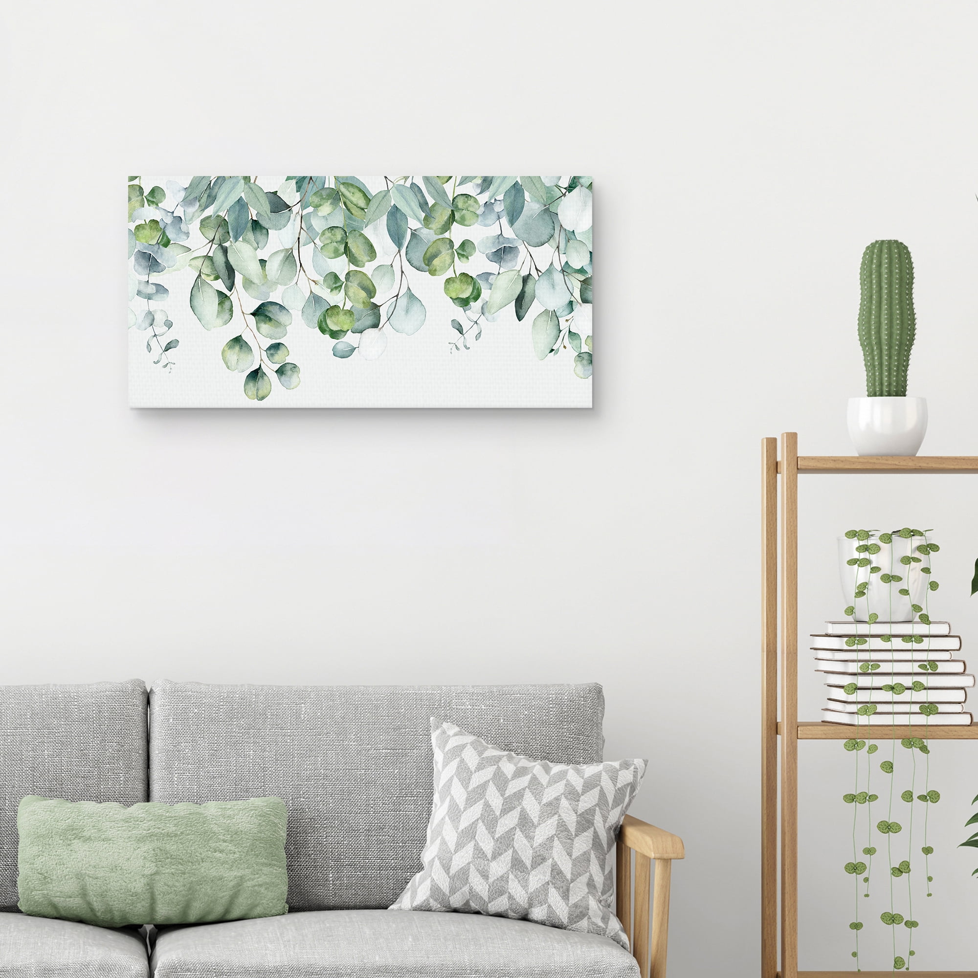 Eucalyptus Panel by Belle Maison Canvas Art Print