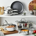 thumbnail image 4 of ZWILLING Energy Plus 10-pc Stainless Steel Ceramic Nonstick Cookware Set, 4 of 6