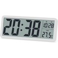 thumbnail image 1 of wonima02 Handy Atomic Alarm Clock - 6'' Battery Operated Digital Clock with Seconds, Self-Setting, Auto Sync, DST, Selectable Time Zones,Portable Travel Desk Clock with 5s Touch Backlight for Bedroom, 1 of 1