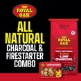 thumbnail image 6 of Royal Oak® 100% All Natural Hardwood Lump Charcoal 15.4 LBS, 6 of 12