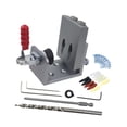 thumbnail image 4 of Kit con portapiezas con orificios, herramienta de carpintería, aleación de aluminio portátil, versátil para trabajadores de la madera, herramienta de, 4 of 8