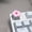 white-1, variant on Flower Shaped Personalized Keycaps for Cross Axis Mechanical Keyboards OEM Height ESC Decorative Supplementary Keycaps