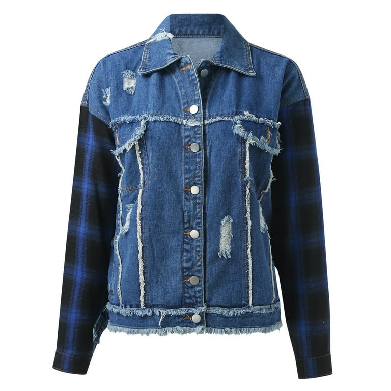 Womens lined denim clearance shirt