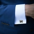 thumbnail image 4 of YongCo Stylish Copper Cufflinks Modern Mens Formal Accessories Special Occasion Gift, 4 of 16