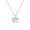 B, variant on SIfdSeng Fashion Star Moon Cross Necklace 1Pc Diamond Necklace Woman Beating Dazzling Star Moon Shaped Pendant Small Diamond Pendant Woman Jewelry