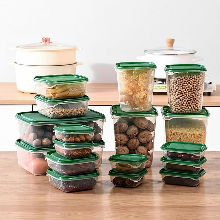 Koadzawe Seventeen Food Storage Boxes Of Different Capacity Sizes