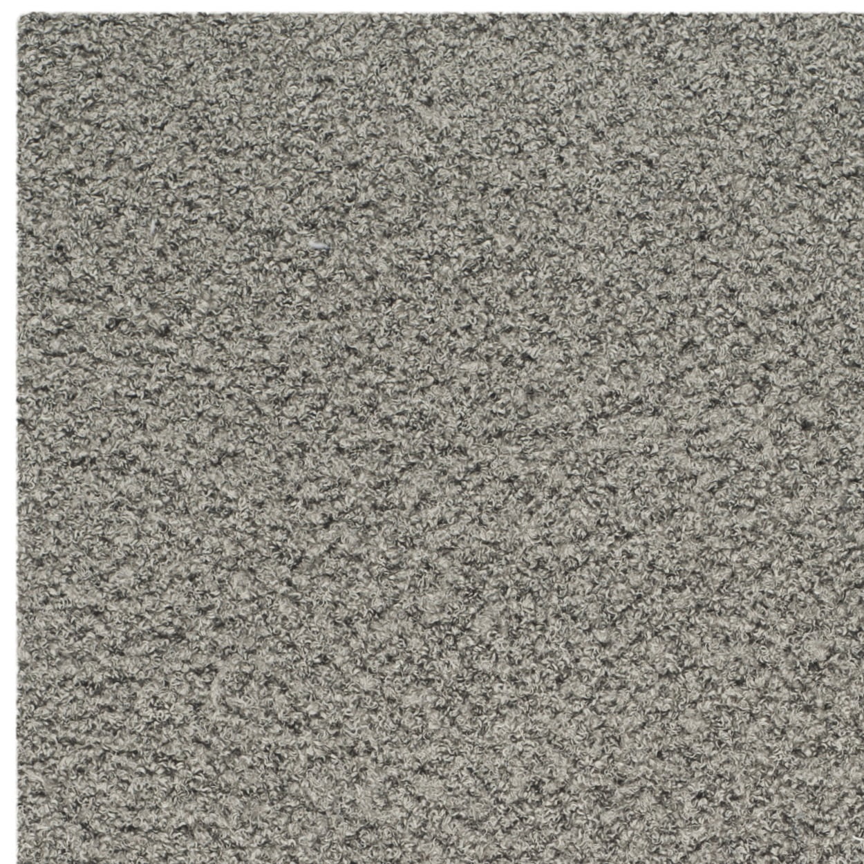 SAFAVIEH Martina Solid Sheep Polyester Shag Area Rug, Grey, 5' x 8'