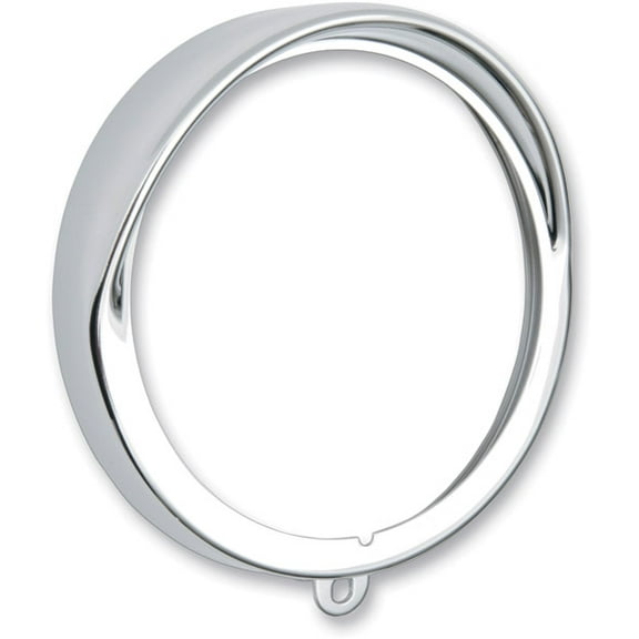 Drag Specialties Chrome Visor Bezel 20-0444R