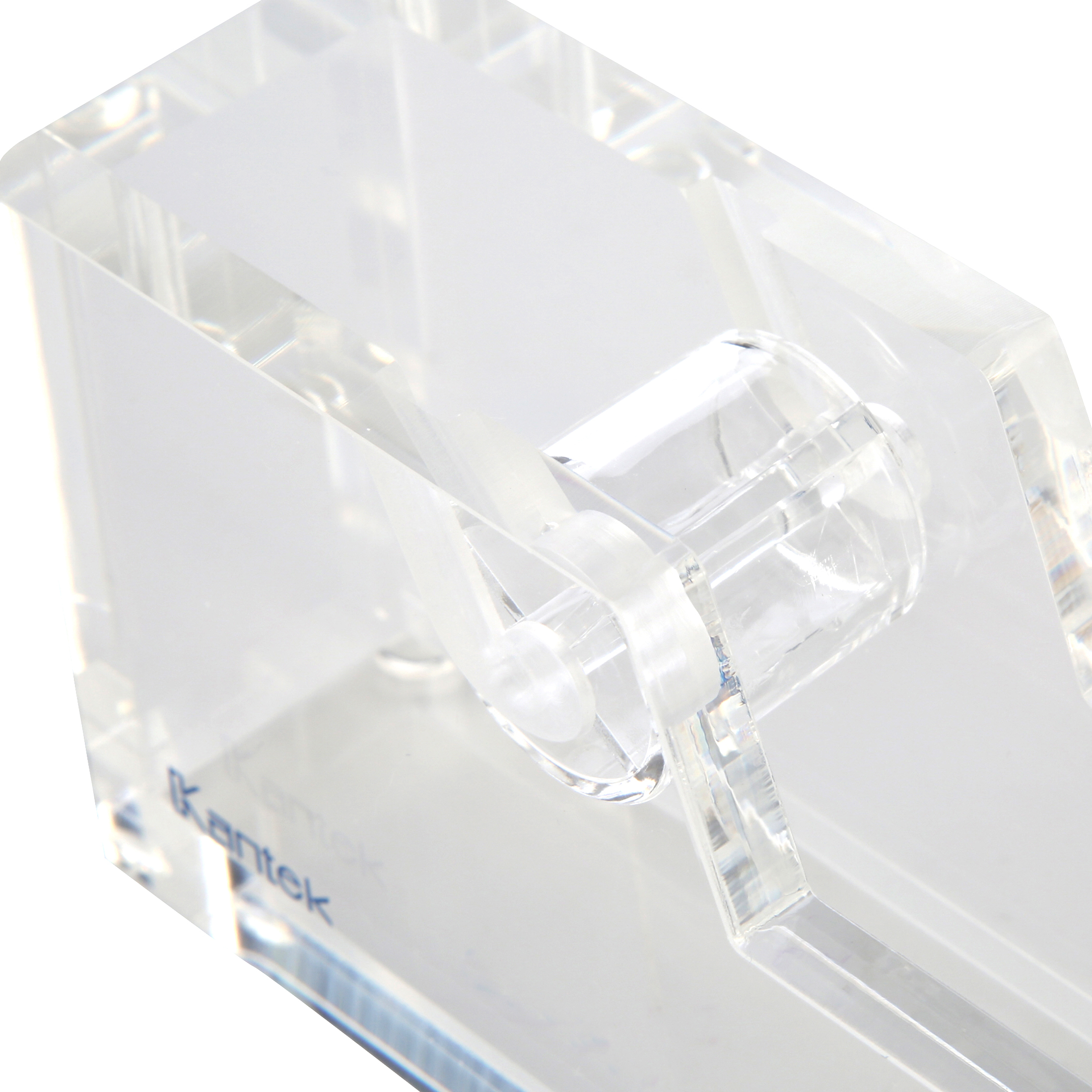 Kantek Clear Acrylic Tape Dispenser, 275-inch x 6-inch x 1-inch, Adhesive Tape Dispenser