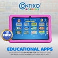 thumbnail image 3 of Contixo K103A Kids Tablets, Educational Tablets for Kids with Kid-Proof Tablet Case, 10", Pink, 3 of 9