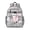 Grey-13, variant on Colorful Donut and Cake Print Student Backpack Lightweight and Spacious Book Bag Adjustable Straps and Chest Strap for Comfortable Daily Use and Travel