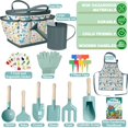 thumbnail image 2 of Set de jardinería para niños Qtioucp con bolso tote, regadera y más, 2 of 7