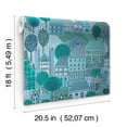 thumbnail image 4 of Charming Village Peel & Stick Wallpaper, 4 of 16