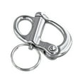 thumbnail image 3 of Stainless Steel Fixed Bail Quick Release Snap Shackle for Yacht Diving Kayak, 3 of 9