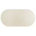 thumbnail image 4 of 72 Inch Dining Table, White, Wood, Concrete, Oval, Kitchen Cafe Bistro Hospitality Restaurant, Modern Contemporary HB36473, 4 of 10