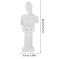 thumbnail image 4 of 1 Set Roman Column Resin Statue Greek Statue Resin Sculpture Home Table Decoration, 4 of 8