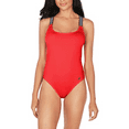 thumbnail image 1 of Nautica LIFEGUARD Cross-Back One-Piece Swimsuit, US X-Large, 1 of 3