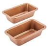 Ayesha Curry Bakeware Nonstick Loaf Pan Set, 2-Piece, Copper
