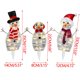 thumbnail image 3 of Conjunto de decoración navideña para exteriores con familia de muñecos de nieve iluminados con 3 figuras iluminadas para jardín y patio Yulucky, 3 of 8