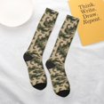 thumbnail image 6 of Women's Knee High Socks Army Camouflage Pattern Outdoor Casual Tube Socks, 6 of 7