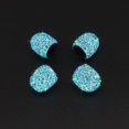 thumbnail image 3 of Valve Stem Caps, 4 Pack Handmade Crystal Rhinestone Universal Car Tire Valve Caps Chrome,Attractive Dustproof Bling Car Accessories(Blue), 3 of 7