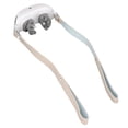 thumbnail image 3 of Neck Massager Relieve Muscle Pain Portable Rechargeable Kneading Hot Compress Neck Massager for Home Use White, 3 of 7