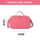 thumbnail image 2 of Nuevo bolso de caja simple color sólido estilo occidental bolso de hombro de ocio, 2 of 6