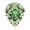 Green, variant on Vintage Austrian Crystal Rhinestone Leaf Shape Big Large Brooch Pin For Women Golden Tone