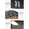 thumbnail image 3 of Estuche de almacenamiento Organizador de cables Bolsa de Accesorios de viaje Gran capacidad Conveniente Bolsas de mano Contenedor de Almacenamiento y organización del hogar Gris oscuro 5 pulgadas Bewildely  HA077341-04, 3 of 6
