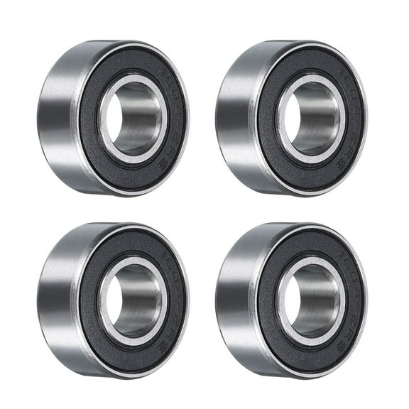 1604-2RS Deep Groove Ball Bearing, 4pcs, 9mm x 22mm x 9mm, Z2 Double Rubber