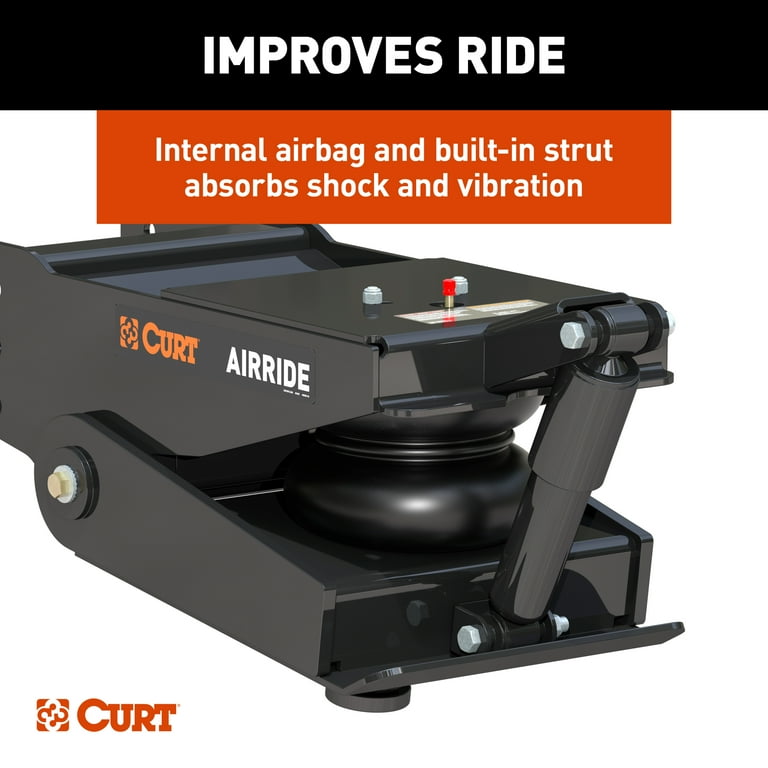 CURT 158778 Long Jaw Air Ride Pin Box, 21K, Replaces LCI 1621 Pin Box