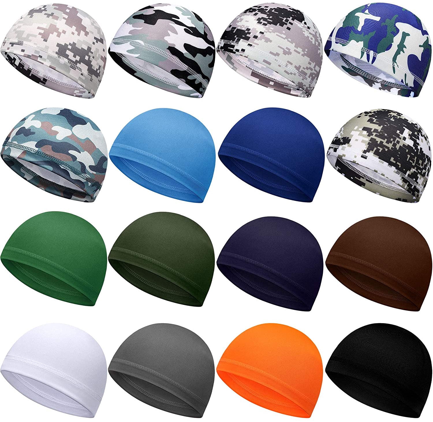 16 Pieces Helmet Cap Cooling Cycling 