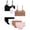 Black/White/Nude/Pink, variant on Girls Training Bra Underwear Set Seamless Training Bralette and Hipster Panties 7 Piece