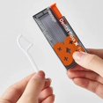 thumbnail image 6 of Portable Floss Dispenser Includes 10Pcs Floss Automatic Ejectable Floss Organiser Oral Care Press-on Disposable Flossing Sticks, 6 of 7