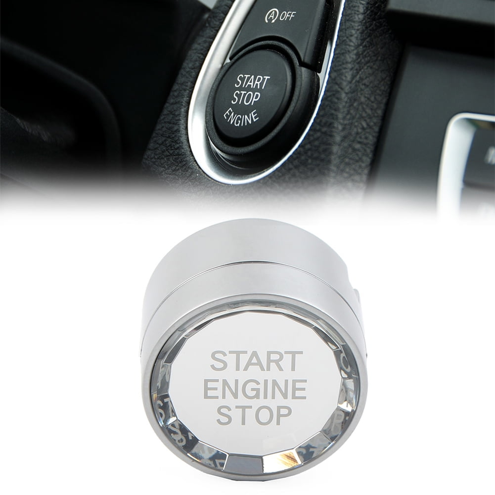 BFY Car Crystal Style Start Stop Engine Switch Button Cover For BMW F20