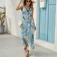 thumbnail image 6 of Beach Seashell Starfish Sleeveless Dress Female Clothing Dress Women Summer 2025 Dress, 6 of 7