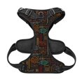 thumbnail image 5 of Lsque Polynesian Turtles Dog Harness, No-Pull Pet Harness with 2 Leash Clips, Adjustable Soft Padded Dog Vest with Easy Control Handle for Large Dogs-Medium, 5 of 9