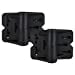 thumbnail image 3 of Weatherables | WBGA-HINGEHD-NW | Heavy Duty Nylon Polymer Multi-Adjustable Self-Closing Hinges 2 Pack | Black | Gate Hardware, 3 of 10
