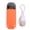 Orange, variant on Riousery Electric Nose Hair Trimmer for Men & Women, Rechargeable Portable Travel Size Painless Hair Clipper Device, Orange