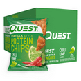 thumbnail image 3 of Quest Tortilla-Style Protein Chips, Low Carb, Baked, Keto-Friendly, Chili Lime, 8 Pack, 3 of 10
