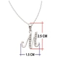 thumbnail image 2 of Collar Gargantilla Letra M Horoz Plata 925 45cm WP1413, 2 of 5