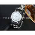 thumbnail image 1 of Men's Watch Fashion Chain Punk Style Casual Wrist Watch Analog Watch, 1 of 1