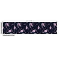 thumbnail image 3 of Ambesonne Navy Blue Fabric by the Yard Upholstery, Various Cherry Blossoms, 1 Yard, Pale Pink Dark Indigo, 3 of 5