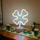 thumbnail image 4 of CaiYueKe LED Hanging Window Light with Clovers for St Patrick's Day Decor Battery Operated USB Powered Suction Cup Indoor Outdoor Home Party Decoration, 4 of 7