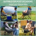 thumbnail image 5 of Walchoice Camping Chair for Adults, Portable Compact Folding Lawn Chair Camp Chair with Carry Bag for Outdoor Fishing Hiking Travel Beach, Grey, 5 of 7
