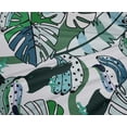 thumbnail image 5 of oneOone Polyester Lycra Teal Blue Fabric Leaves Craft Projects Decor Fabric Printed By The Yard 56 Inch Wide, 5 of 6