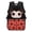 Cute Ladybug Print, variant on HUIACONG Capybara Print School Backpack for Students Ages 6-18 Ergonomic Padded Adjustable Straps Large Capacity Bookbag for Elementary Middle High School Daily Use Short Distance Travel