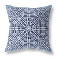 thumbnail image 1 of HomeRoots 415022 16 Po Geostar Coussin d'Intérieur et Extérieur & 44; Indigo & Bleu Clair, 1 of 1