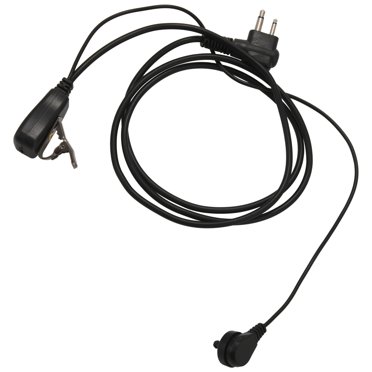 2Pack Fbi Style 2Pin Covert Acoustic Tube Earpiece Ptt Headset For 2 Ways Radio GP88S GP300 GP68 GP2000 GP88 GP3188 CP040 CP1200 A8 A6 A10 A12 Etc
