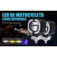 thumbnail image 3 of Par Faro Led Cuadrad Ojos Ángel Exploradoras Para Moto Auto, 3 of 8